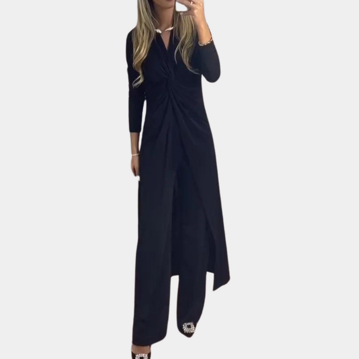 Azura - Elegante conjunto femenino de dos piezas para un look encantador