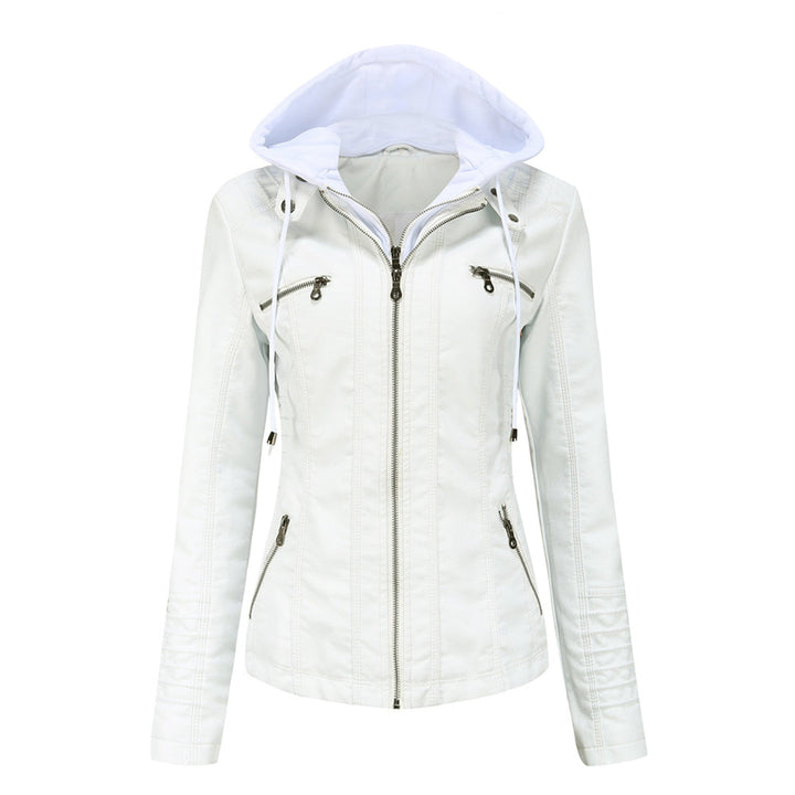 Elegante chaqueta de piel para mujer - Colección BARBARA