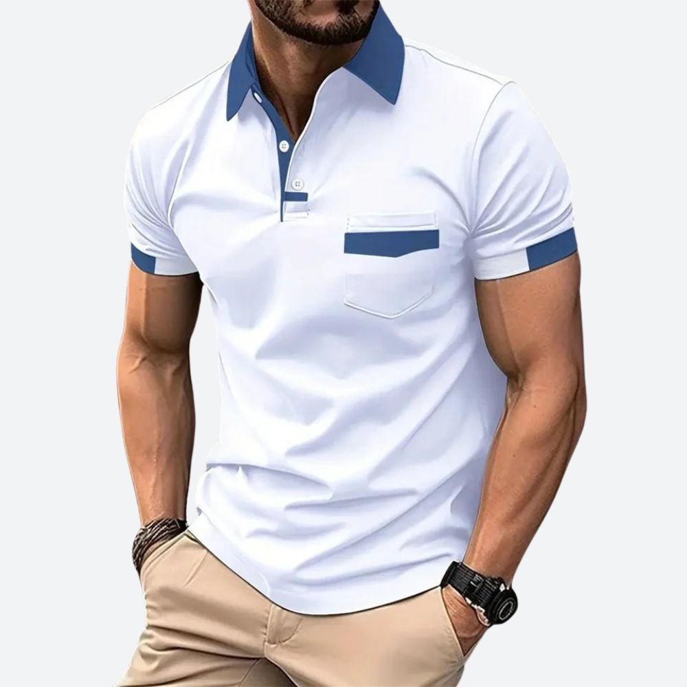 Elegante polo de manga corta - Belirick
