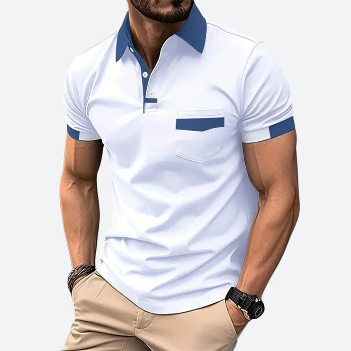 Elegante polo de manga corta - Belirick