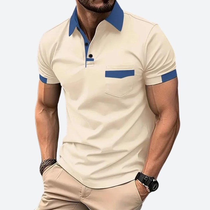 Elegante polo de manga corta - Belirick