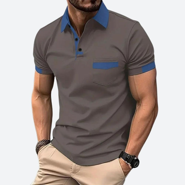 Elegante polo de manga corta - Belirick