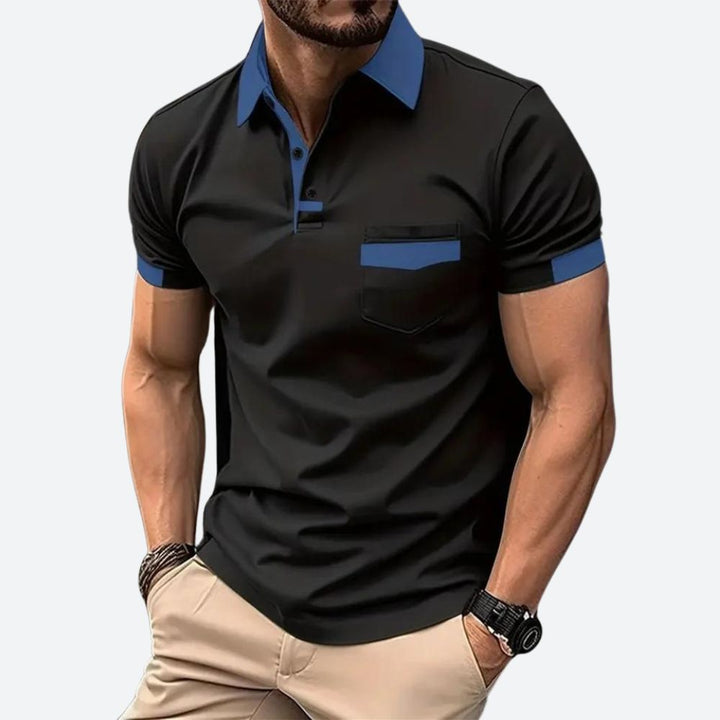 Elegante polo de manga corta - Belirick