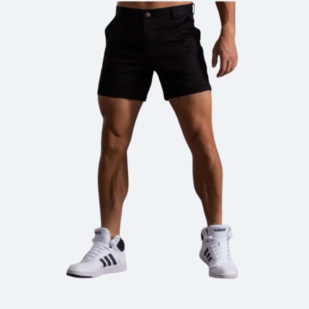 Elegantes pantalones cortos de verano para él - Bien
