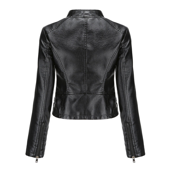 Elegante chaqueta de piel - Colección NAJLA