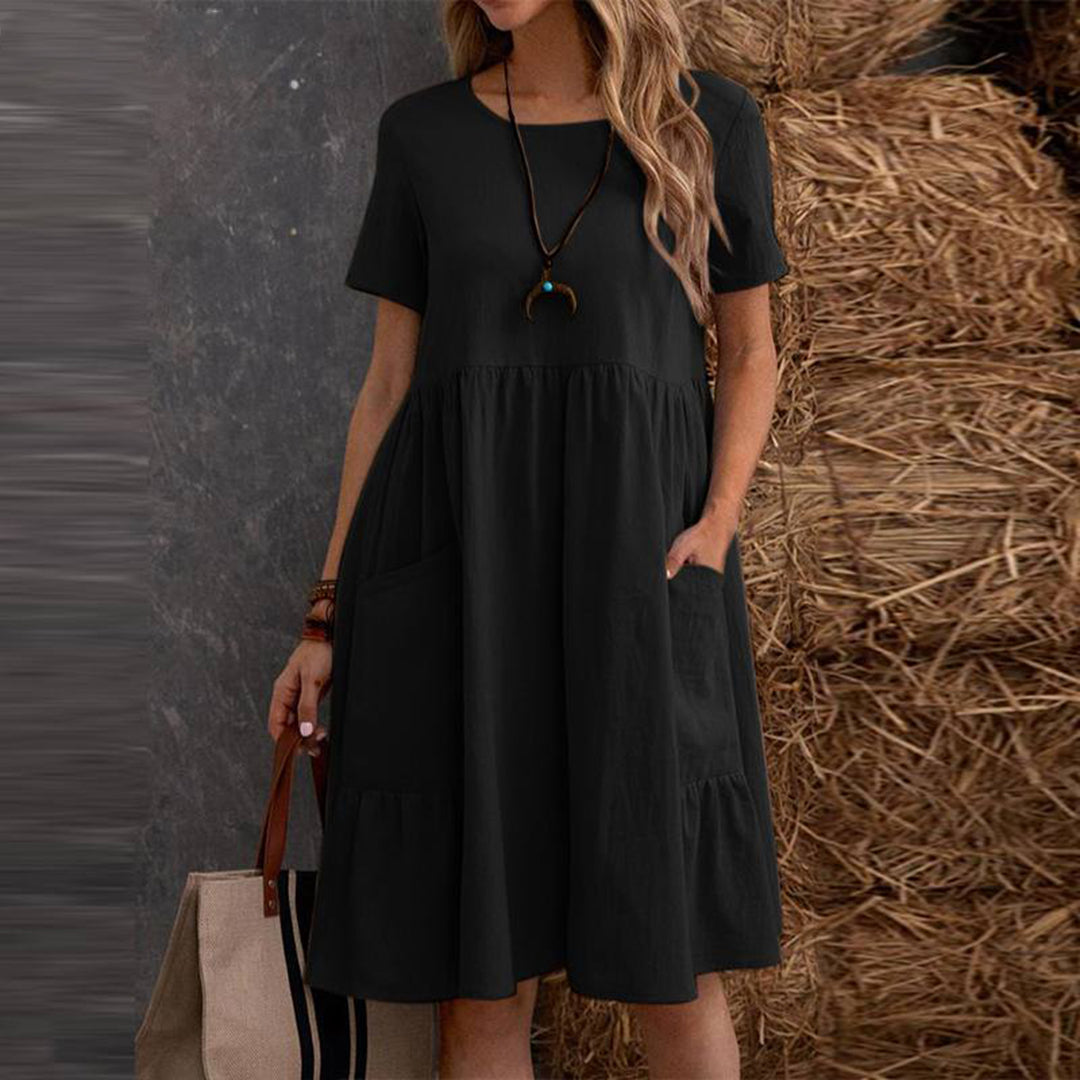 Impresionante Vestido Casual de Verano DEARBHLA para un look veraniego con estilo