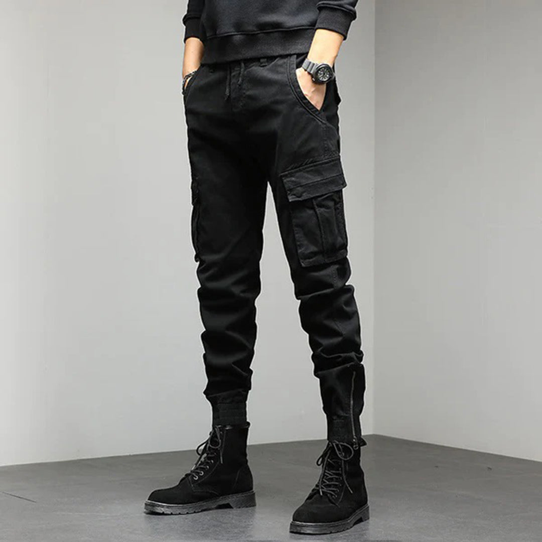 Elegantes pantalones cargo de 6 bolsillos para el hombre moderno - HARRY