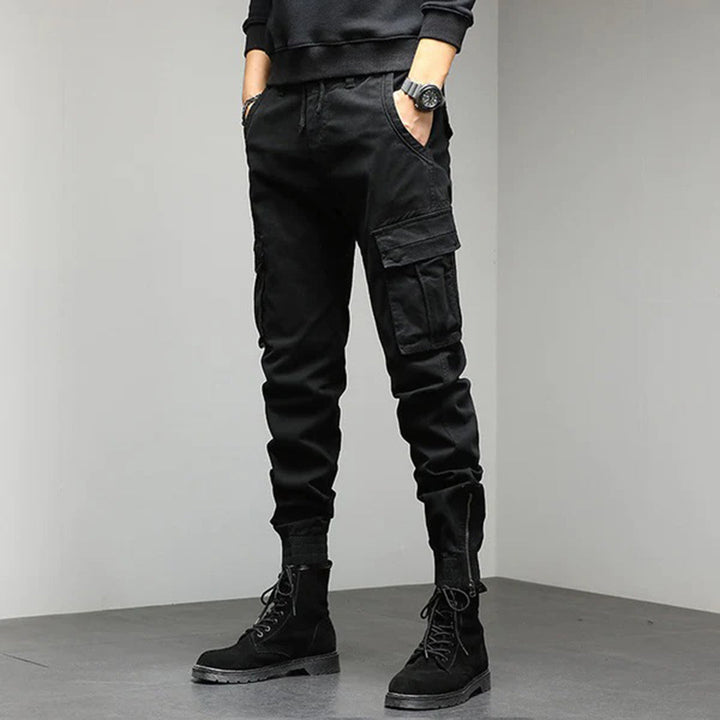 Elegantes pantalones cargo de 6 bolsillos para el hombre moderno - HARRY