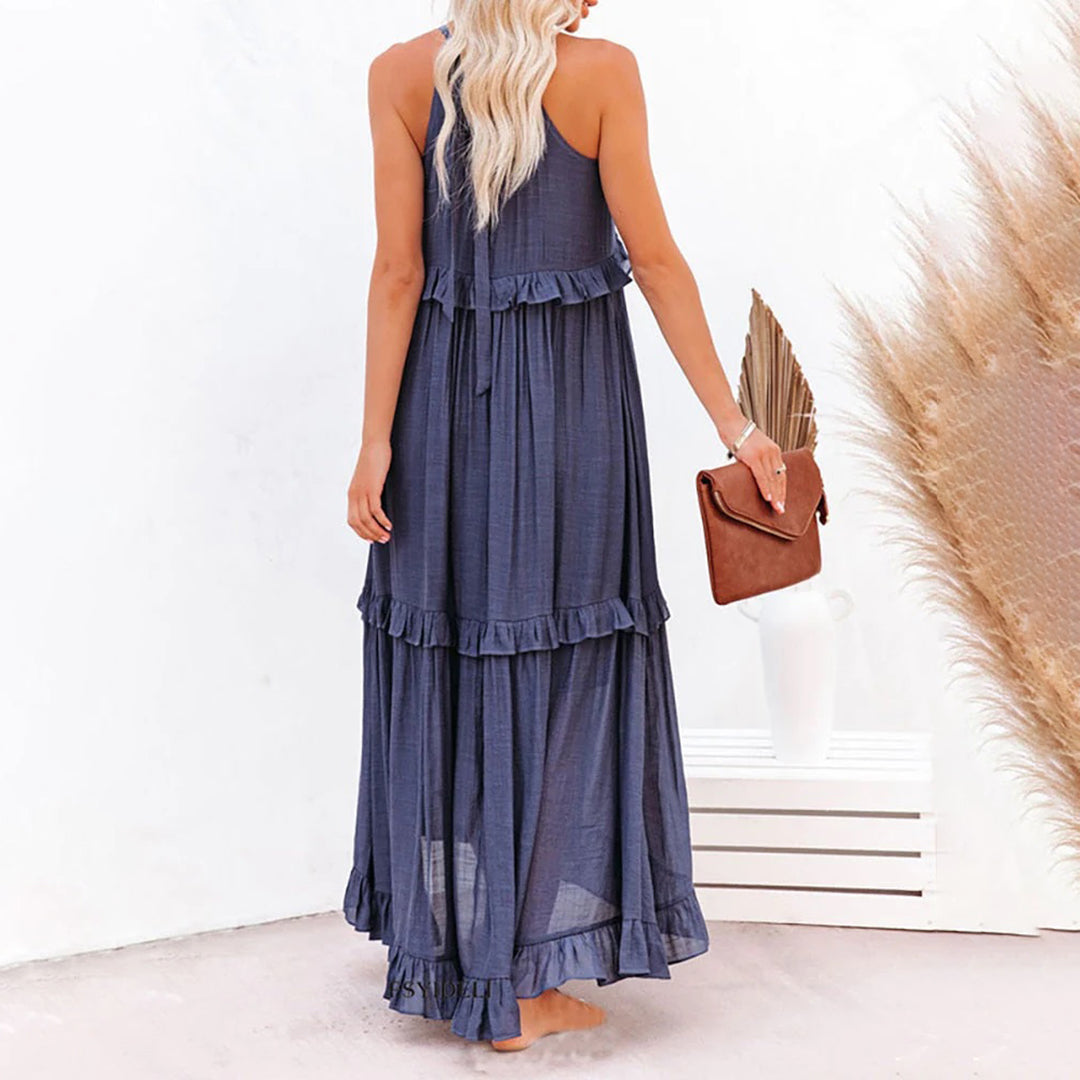 ABELLA - Elegante maxivestido para una apariencia sofisticada