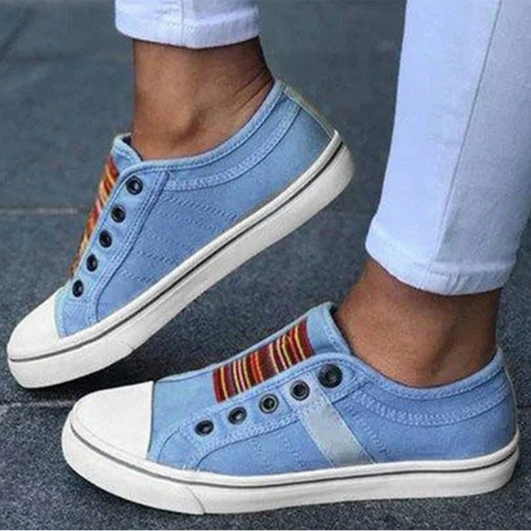 AUDREY - Elegantes zapatillas sin cordones para una comodidad sin esfuerzo