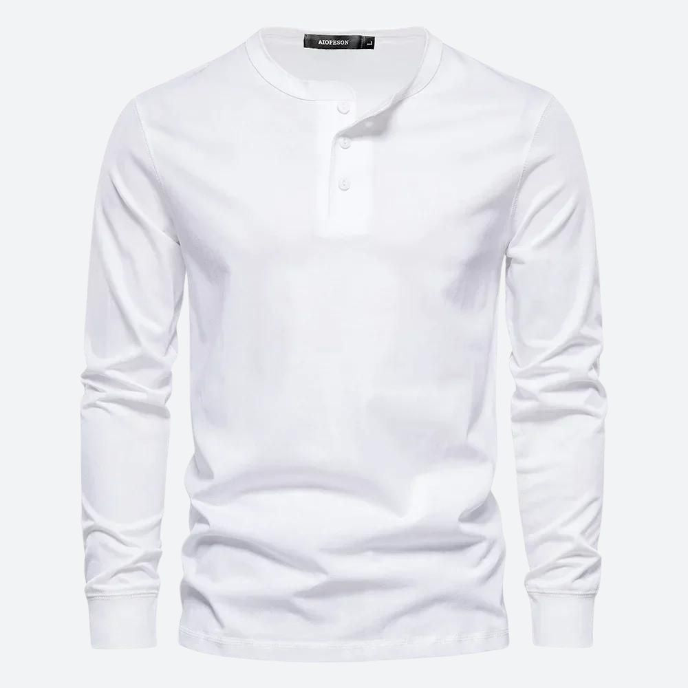 Elegante camisa informal de algodón - Bram