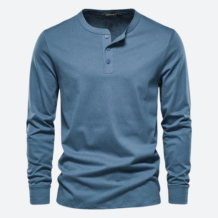 Elegante camisa informal de algodón - Bram