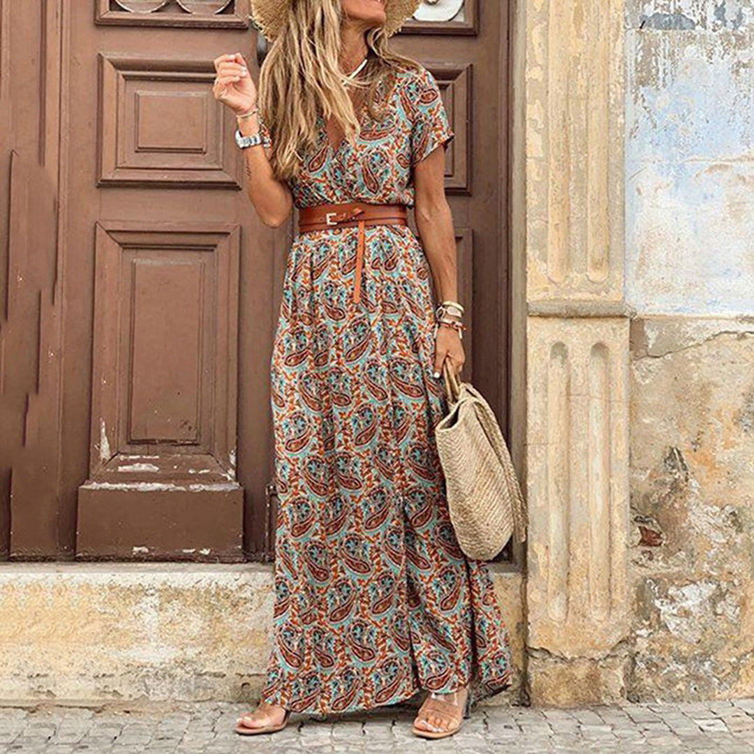 AGNES - Elegante vestido boho para un look sofisticado