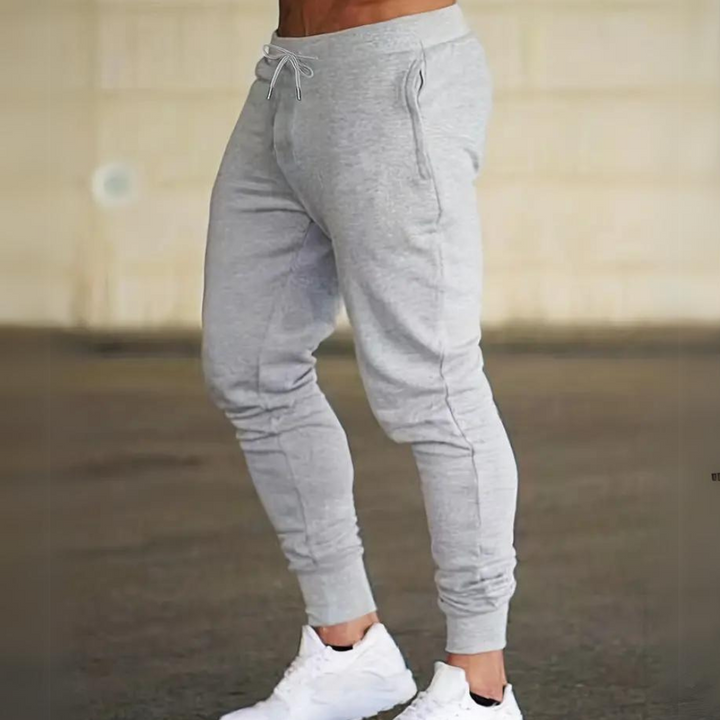 EETU - Elegante pantalón de chándal clásico con cordón ajustable