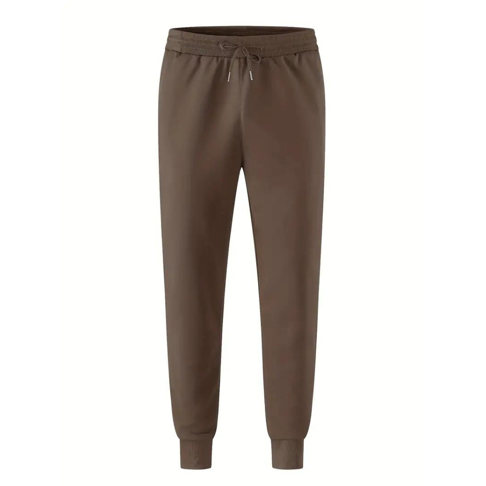 EETU - Elegante pantalón de chándal clásico con cordón ajustable