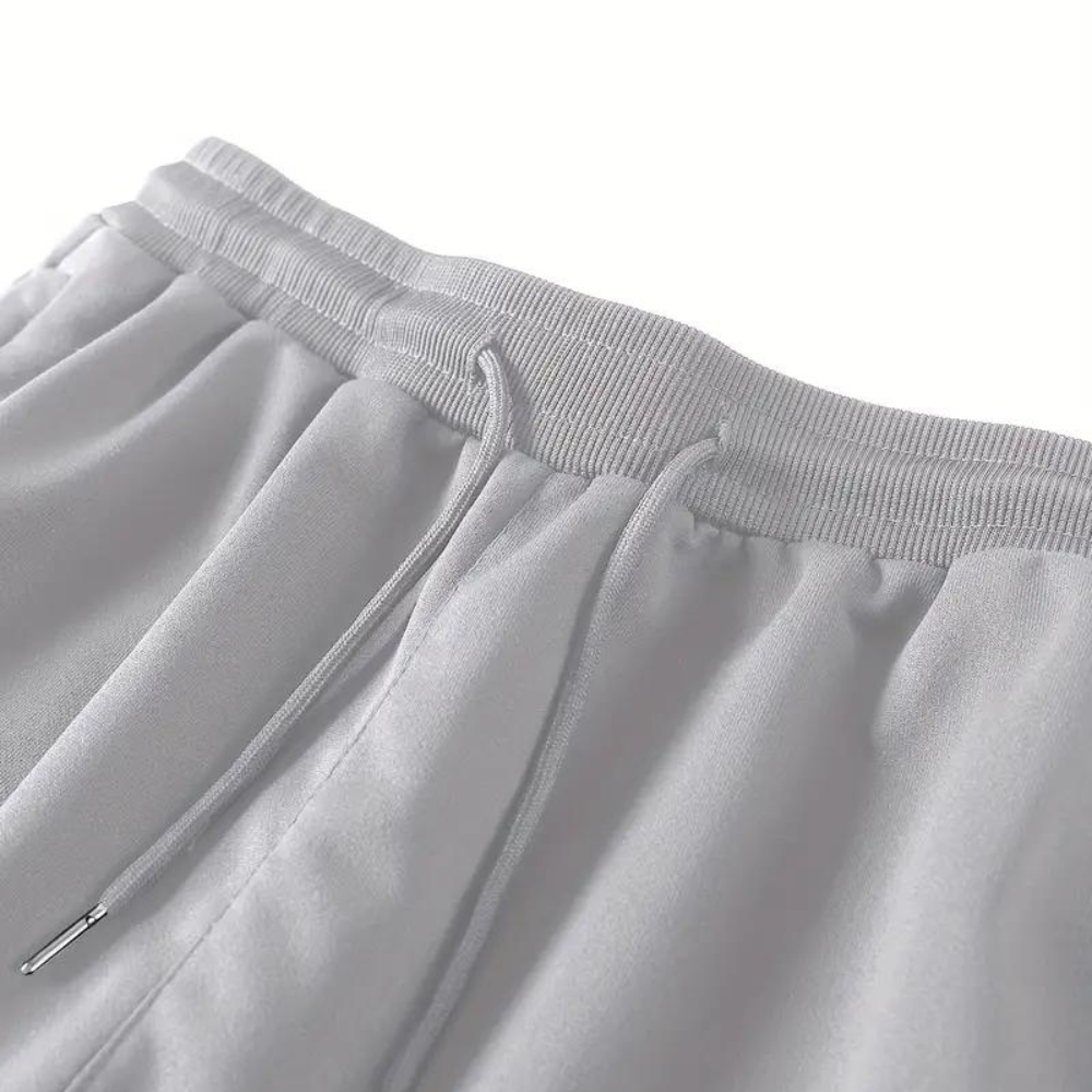 EETU - Elegante pantalón de chándal clásico con cordón ajustable