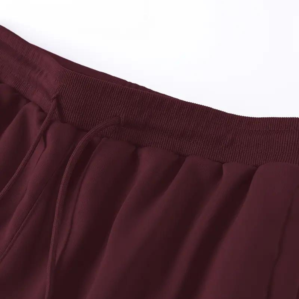 EETU - Elegante pantalón de chándal clásico con cordón ajustable