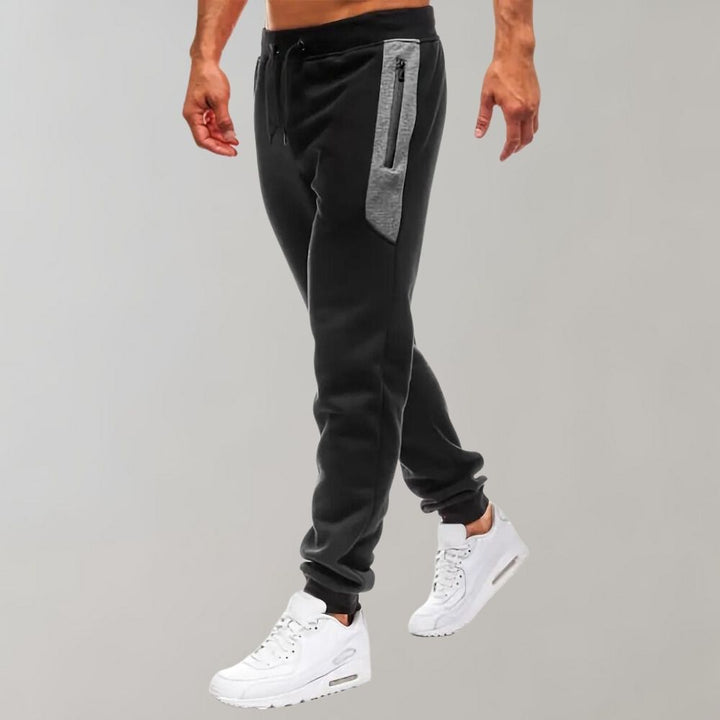 EILO - Cómodos pantalones de chándal con prácticos bolsillos con cremallera