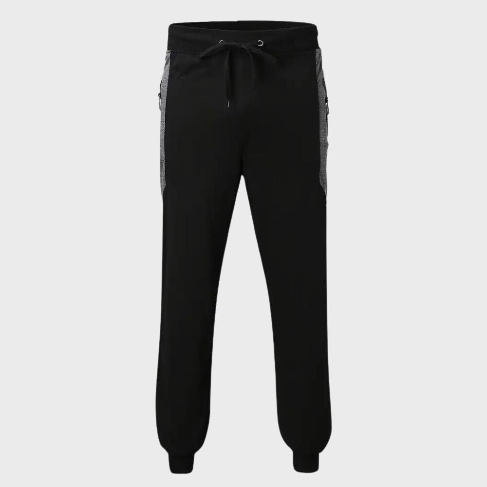 EILO - Cómodos pantalones de chándal con prácticos bolsillos con cremallera