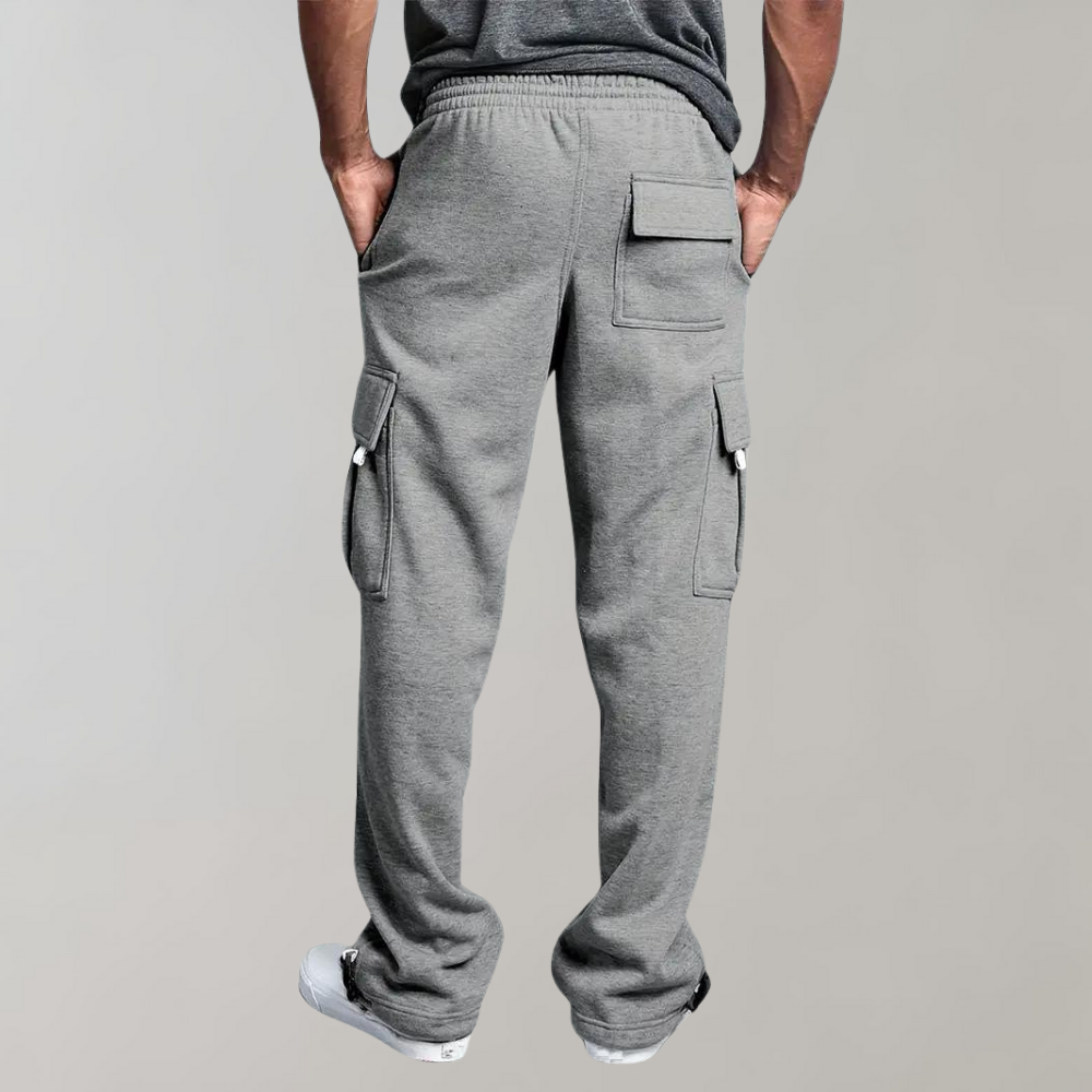 Birk - Pantalones cargo de hombre con múltiples bolsillos