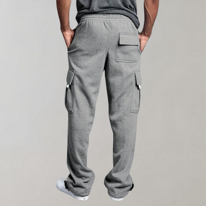 Birk - Pantalones cargo de hombre con múltiples bolsillos