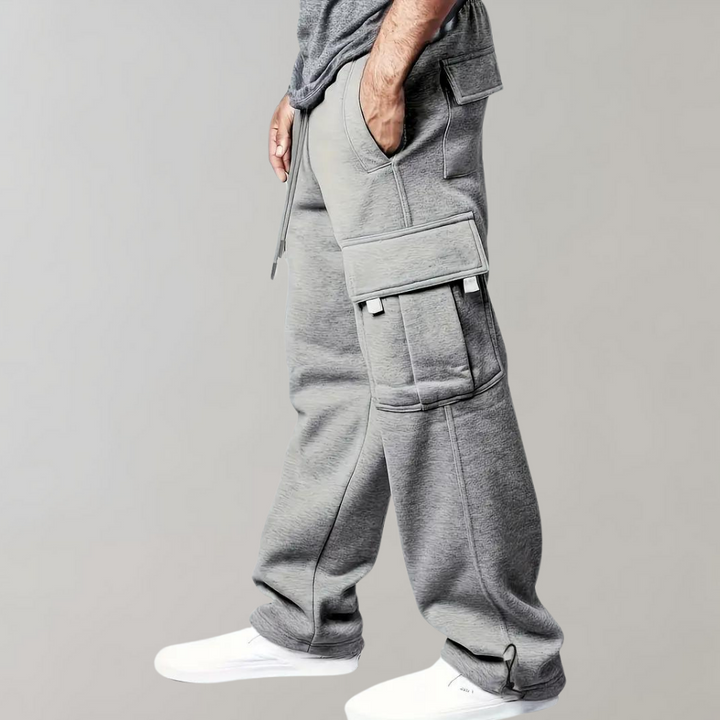 Birk - Pantalones cargo de hombre con múltiples bolsillos
