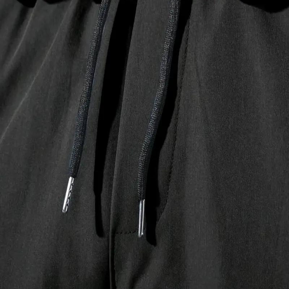 Falke - Elegantes pantalones cargo para hombre con cordón ajustable