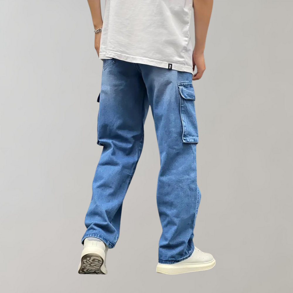 Hjalte - Prácticos pantalones cargo con prácticos bolsillos de almacenamiento