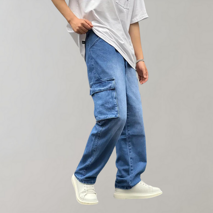 Hjalte - Prácticos pantalones cargo con prácticos bolsillos de almacenamiento
