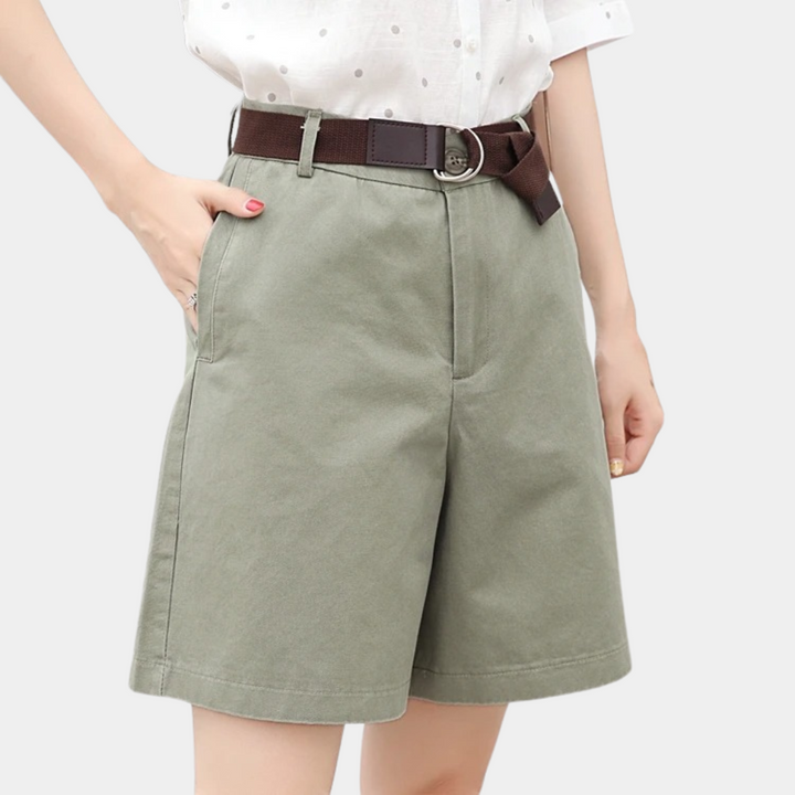 Pierrette - Pantalones cortos de mujer elegantes y cómodos