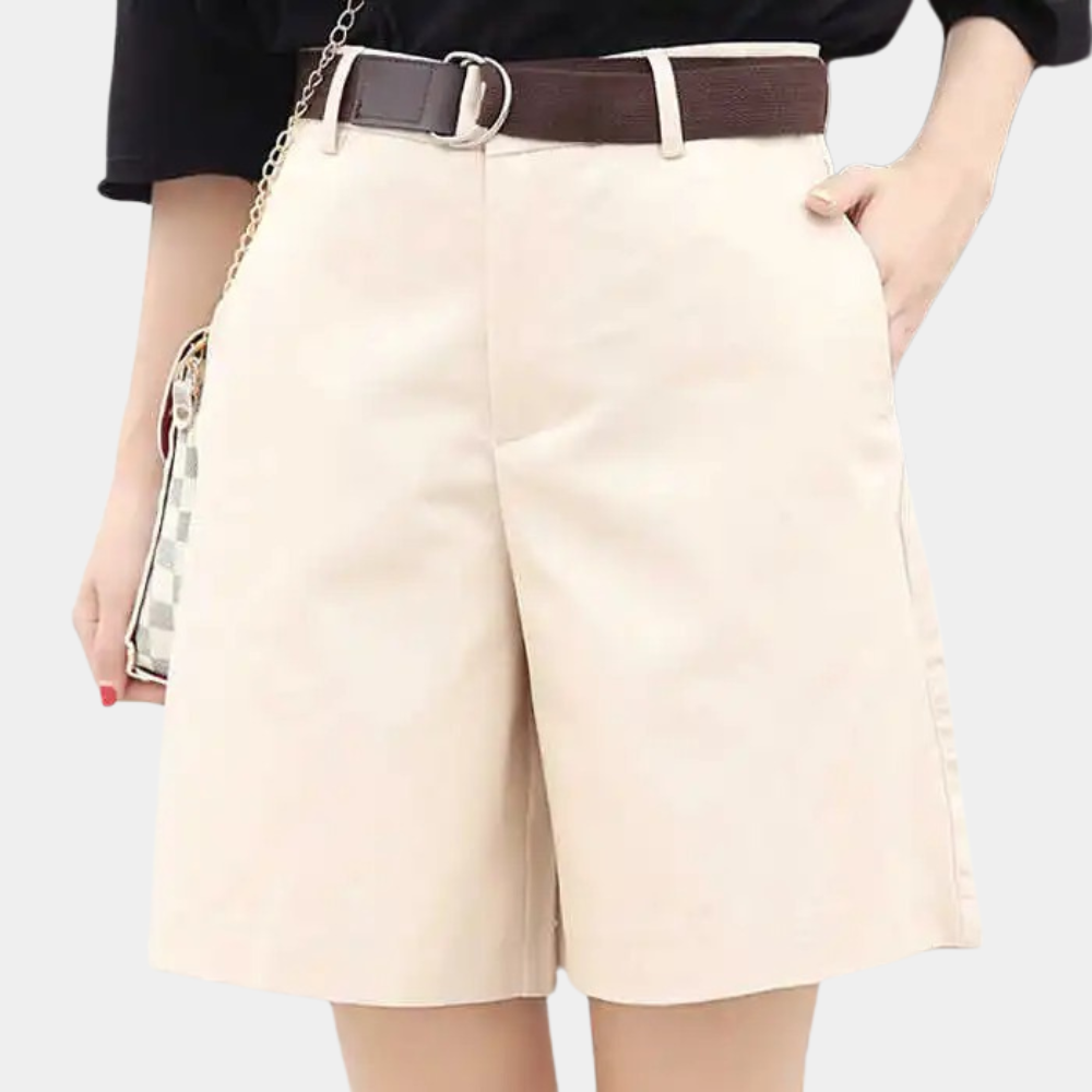 Pierrette - Pantalones cortos de mujer elegantes y cómodos
