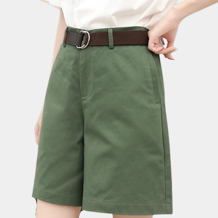 Pierrette - Pantalones cortos de mujer elegantes y cómodos