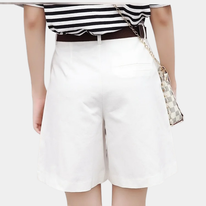 Pierrette - Pantalones cortos de mujer elegantes y cómodos