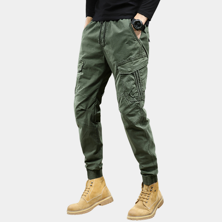 Daan - Elegantes pantalones cargo para hombre con varios prácticos bolsillos