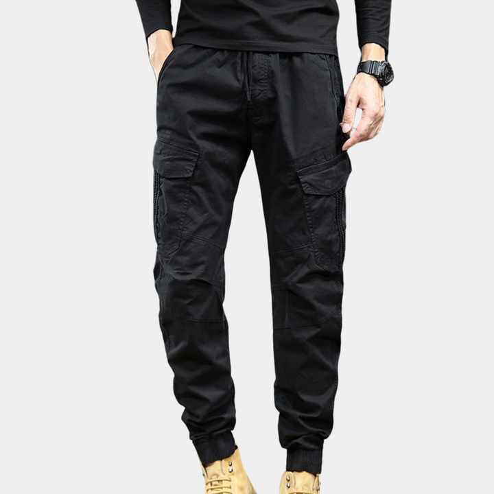 Daan - Elegantes pantalones cargo para hombre con varios prácticos bolsillos