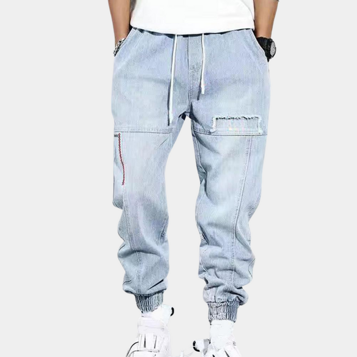 Enrico - Pantalones cargo modernos y cómodos para hombre