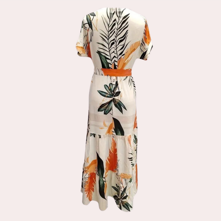 Vestido floral chic para mujer