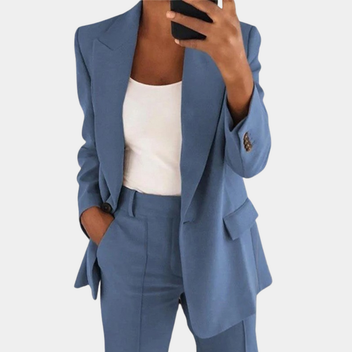 Elegante conjunto de chaqueta de mujer para un look sofisticado