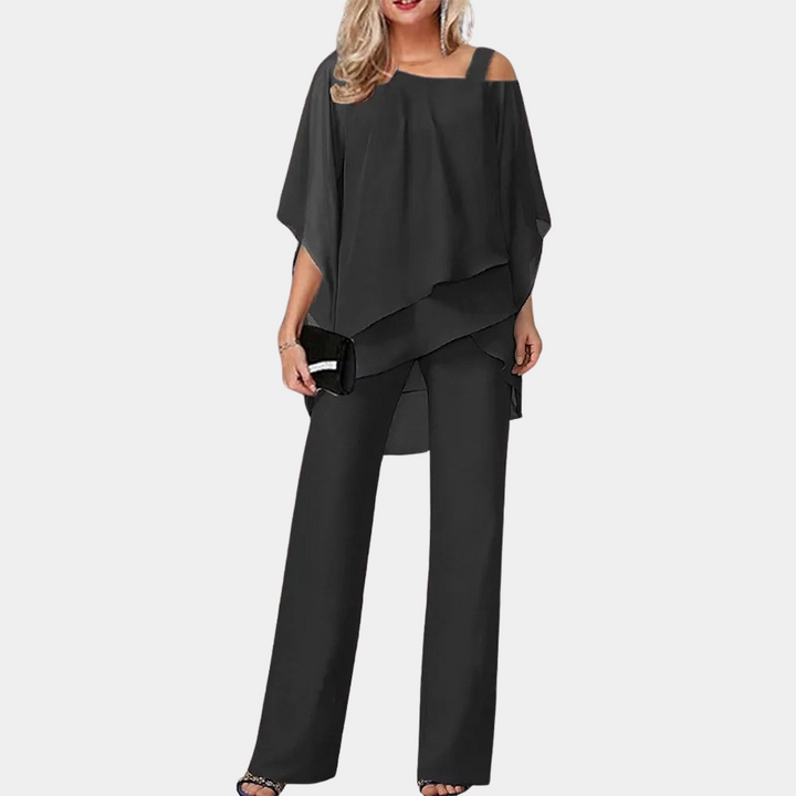 Elegante conjunto femenino de 2 piezas para un look a la última