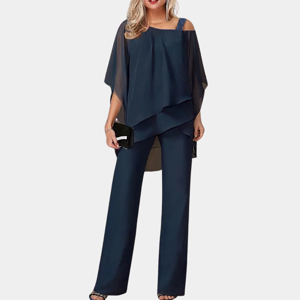 Elegante conjunto femenino de 2 piezas para un look a la última