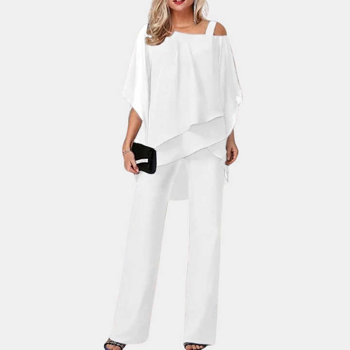 Elegante conjunto femenino de 2 piezas para un look a la última