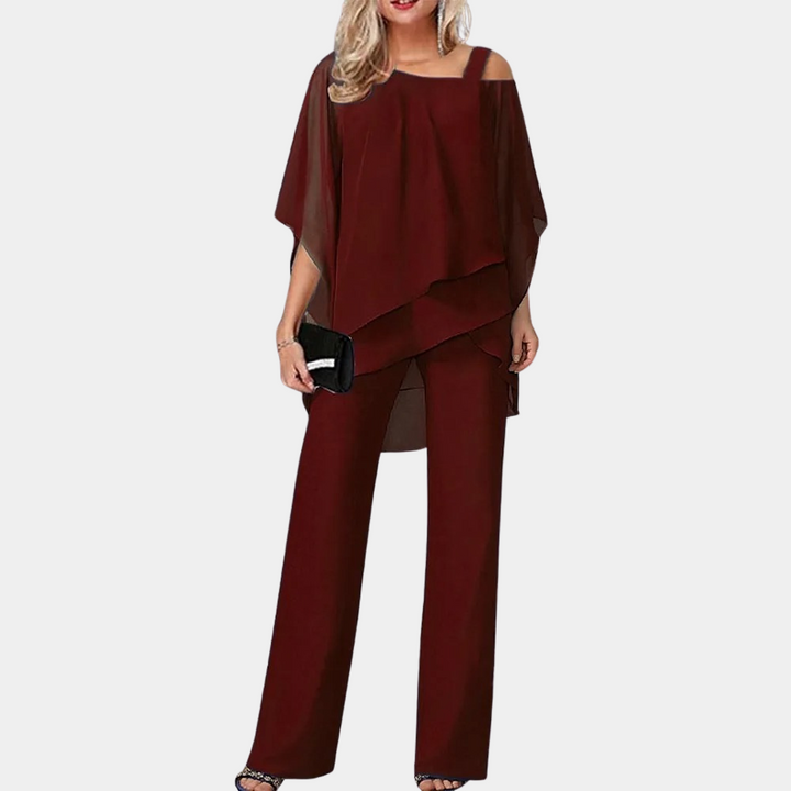 Elegante conjunto femenino de 2 piezas para un look a la última
