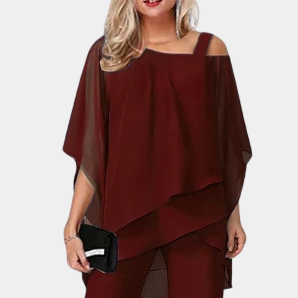 Elegante conjunto femenino de 2 piezas para un look a la última