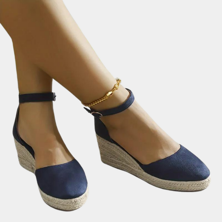 Elegantes y cómodos tacones de cuña para mujer