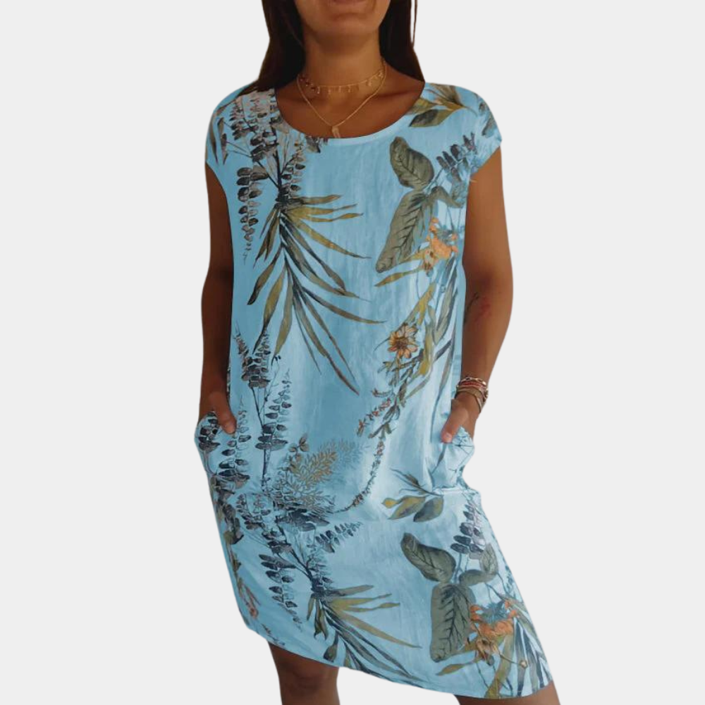 Elegante y cómodo vestido de verano para mujer