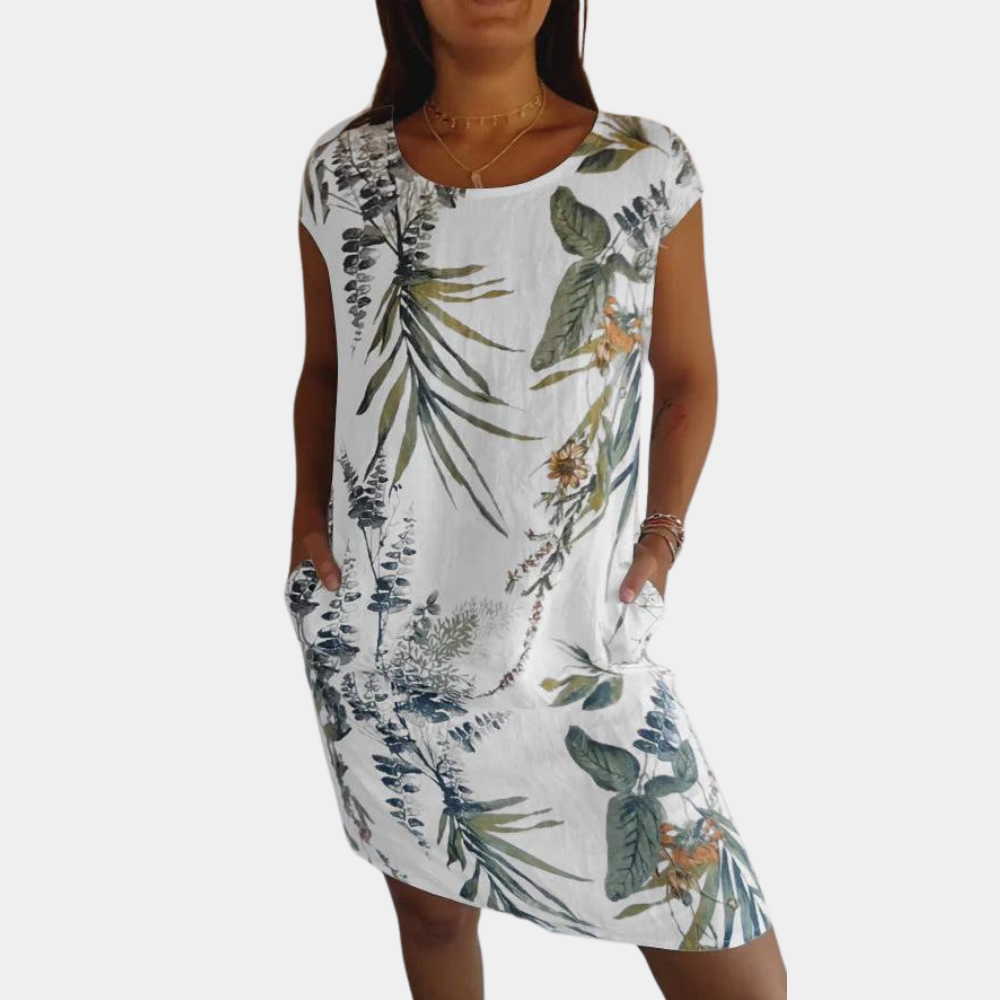 Elegante y cómodo vestido de verano para mujer