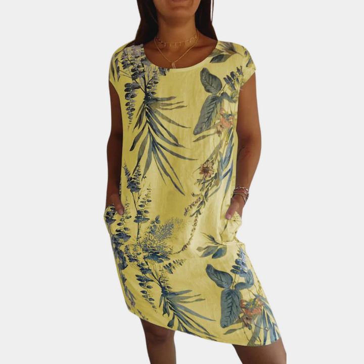 Elegante y cómodo vestido de verano para mujer