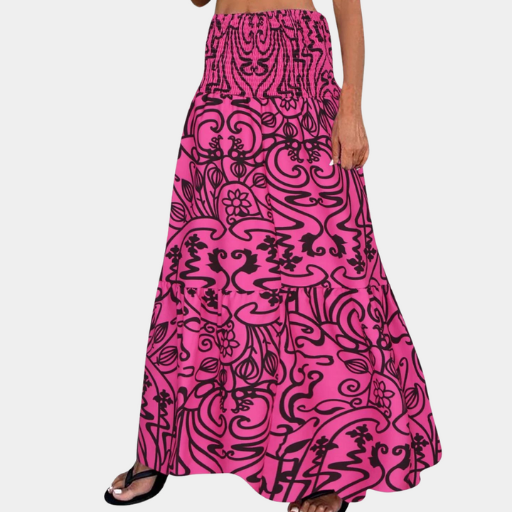 Falda de mujer elegante y cómoda
