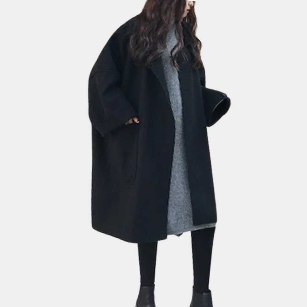Elegante abrigo oversize de mujer para un look a la última