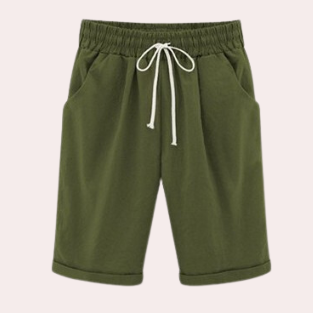 Xenia - El pantalón corto casual de mujer imprescindible para una comodidad óptima